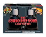 ZooMed Mini Combo Deep Dome lámpatest