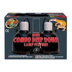 ZooMed Mini Combo Deep Dome lámpatest   