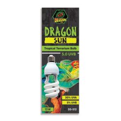 DragonOne Dragon Sun 5.0 Compact Tropical UVB izzó |13W