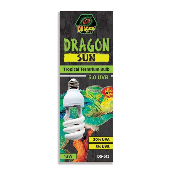 DragonOne Dragon Sun 5.0 Compact Tropical UVB izzó | 13W