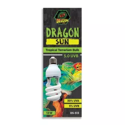 DragonOne Dragon Sun 5.0 Compact Tropical UVB izzó | 13W