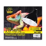DragonOne 2 in 1 Reptile Deep Dome Fém lámpabúra – 2 méret 1-ben | 200W