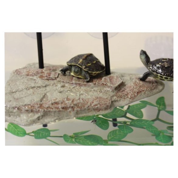 Reptiles-Planet Turtle Island Úszó teknős sziget L (38,5x19x4,2 cm)