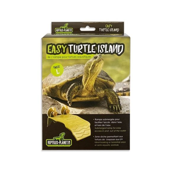 Reptiles-Planet Easy Turtle Island Teknős kimászó sziget L (19,3x16x8,9 cm) 