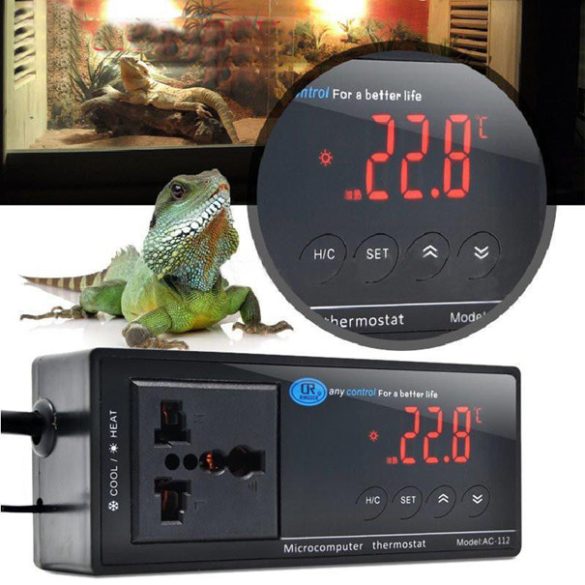 ZooMed ReptiTemp Digital Thermostat – Hőmérséklet szabályzó