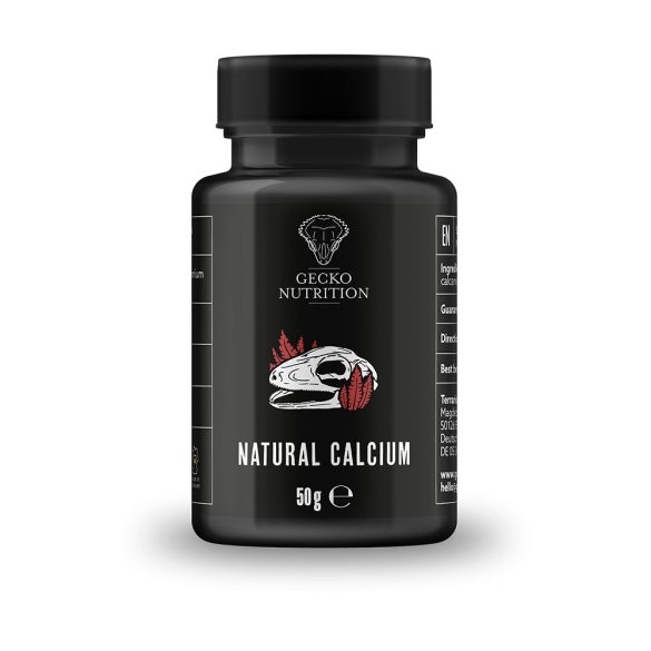 Gecko Nutrition Natural Calcium, természetes Kálcium (50g)