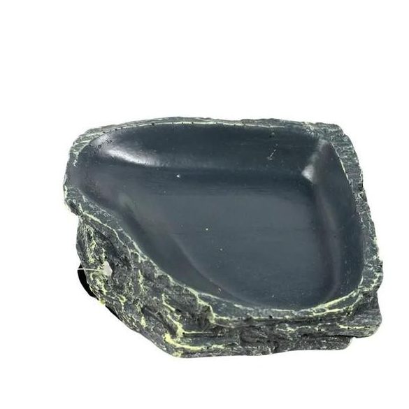 etető-itató tálka hüllőknek és kisállatoknak (13x11x3 cm)