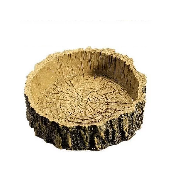 Terráriumi etető- itató tál 10x3 cm