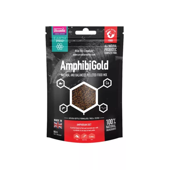Arcadia EarthPro AmphibiGold Kétéltűtáp | 80g