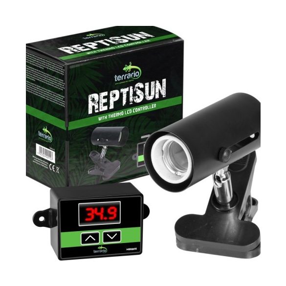 Terrario ReptiSun – csíptetős lámpa termosztáttal