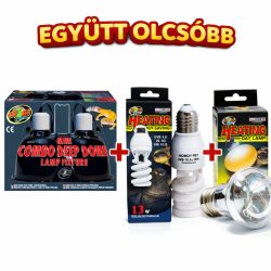 ZooMed Mini Combo Deep Dome lámpatest izzókkal