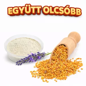 Teknősbarátok táplálékkiegészítő csomag szárazföldi teknősöknek (vitamin 40g, virágpor 25g)